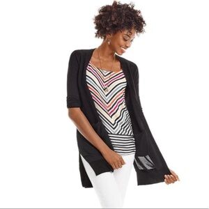 New Cabi Linea Cami Tank Top Chevron Rainbow Striped Adjustable Straps #5043 M